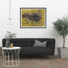 Ezposterprints - Grapes | Van Gogh Art Reproduction - 32x24 ambiance display photo sample
