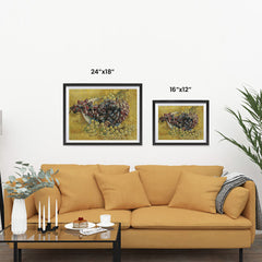 Ezposterprints - Grapes | Van Gogh Art Reproduction ambiance display photo sample
