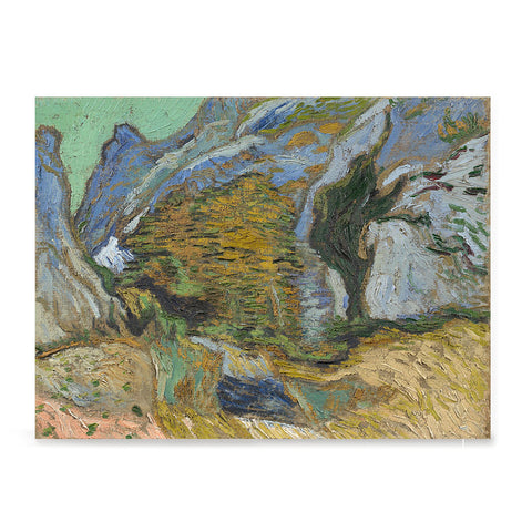 Ezposterprints - Ravine With A Small Stream | Van Gogh Art Reproduction