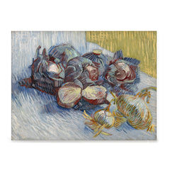 Ezposterprints - Red Cabbages And Onions | Van Gogh Art Reproduction