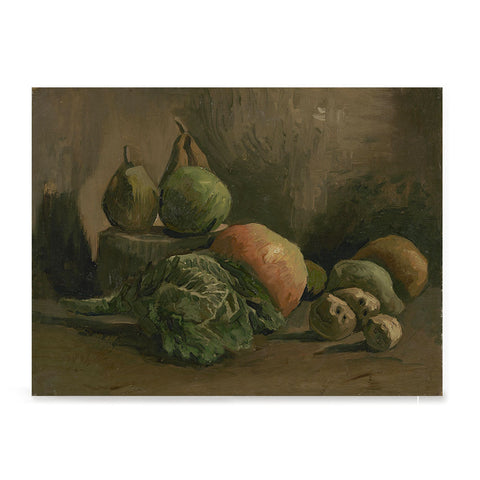 Ezposterprints - Still Life With Vegetables And Fruit | Van Gogh Art Reproduction