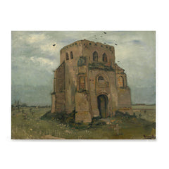 Ezposterprints - The Old Church Tower At Nuenen | Van Gogh Art Reproduction
