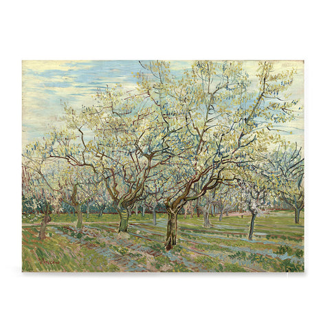 Ezposterprints - The White Orchard | Van Gogh Art Reproduction