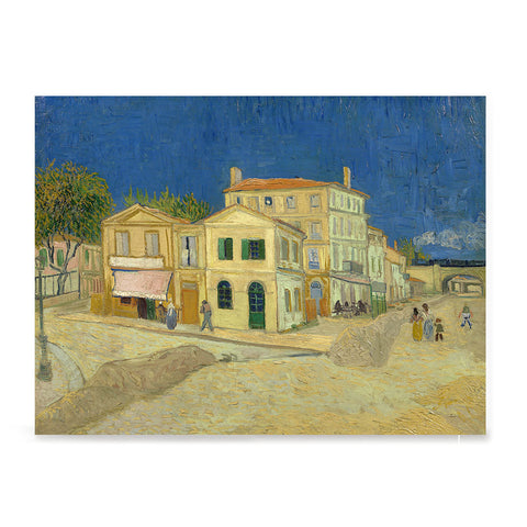 Ezposterprints - The Yellow House | Van Gogh Art Reproduction