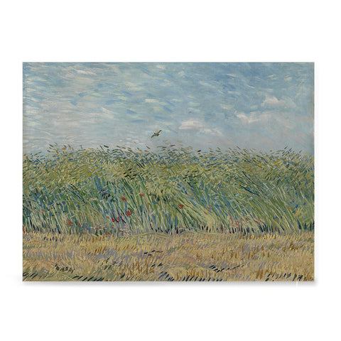 Ezposterprints - Wheatfield With Partridge | Van Gogh Art Reproduction