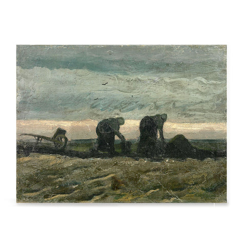 Ezposterprints - Women On The Peat Moor | Van Gogh Art Reproduction