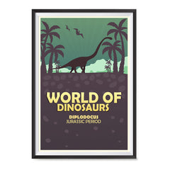 Ezposterprints - Diplodocus | World of Dinosaurs Posters ambiance display photo sample