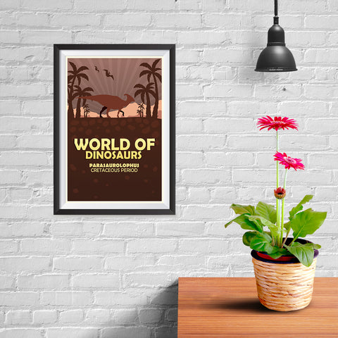 Ezposterprints - Parasaurolophus | World of Dinosaurs Posters - 08x12 ambiance display photo sample