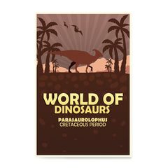 Ezposterprints - Parasaurolophus | World of Dinosaurs Posters