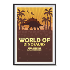 Ezposterprints - Stegosaurus | World of Dinosaurs Posters ambiance display photo sample