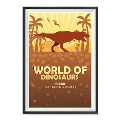 Ezposterprints - T-Rex | World of Dinosaurs Posters ambiance display photo sample