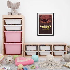 Ezposterprints - Triceratops | World of Dinosaurs Posters - 16x24 ambiance display photo sample