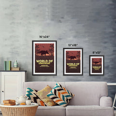 Ezposterprints - Triceratops | World of Dinosaurs Posters ambiance display photo sample