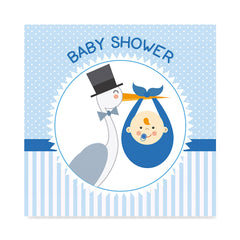 High quality The Stork Brings a Baby Boy, Baby Shower Decoration Poster poster prints