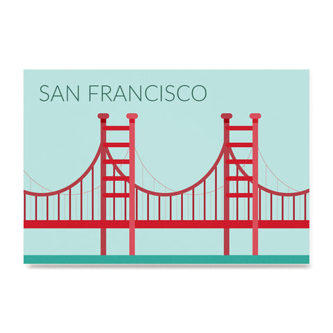 World Cities Retro Posters: San Francisco